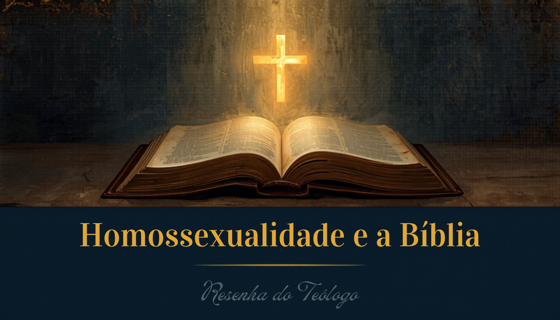 Capa: Homossexualidade e a Bíblia