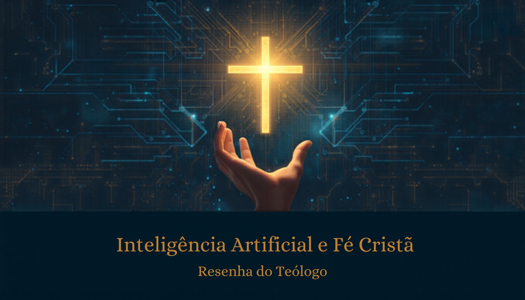 Capa: Inteligência Artificial e Fé Cristã