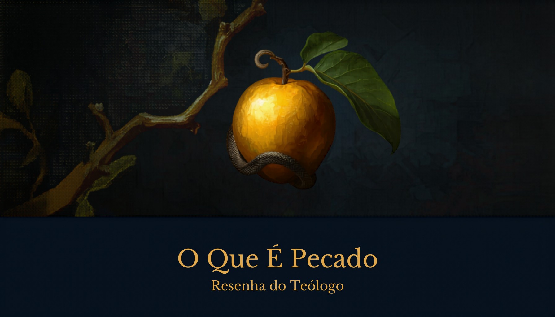 Capa: O Que É Pecado e Como Deus Vê o Pecado